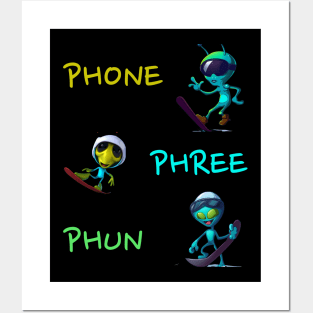 Phone Phree Phun TShirt Posters and Art